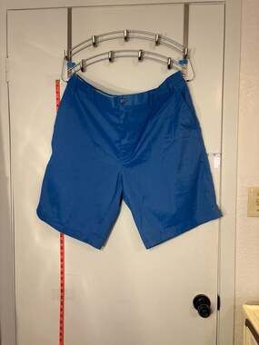 F: Callaway Men's Blue Performance Golf Shorts